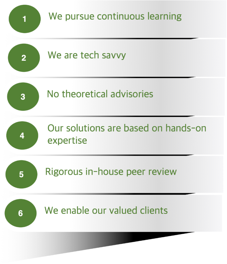 our distinctive features